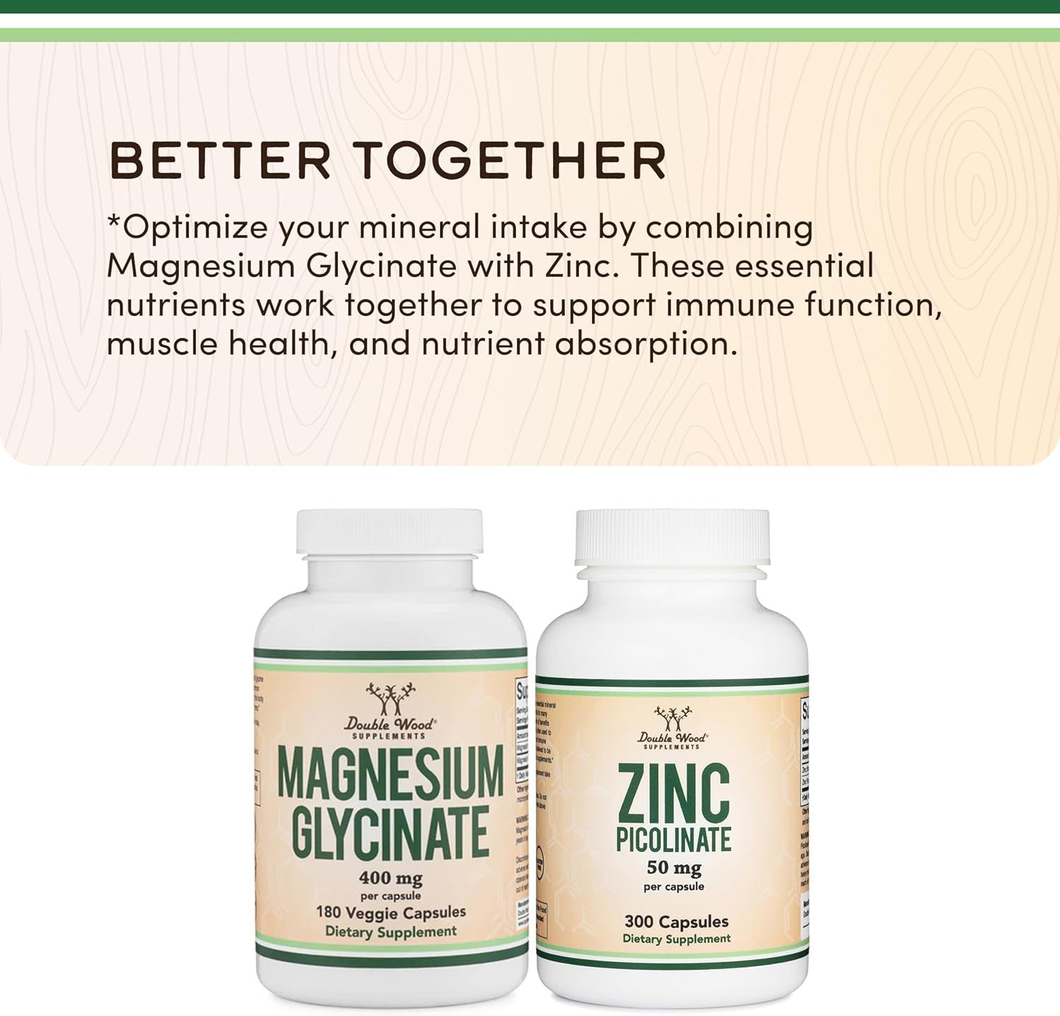 Magnesium Glycinate 400Mg | 180 Capsules | Sleep, Muscle, & Heart Support | Vegan, Third Party Tested, Gluten Free, Non-Gmo