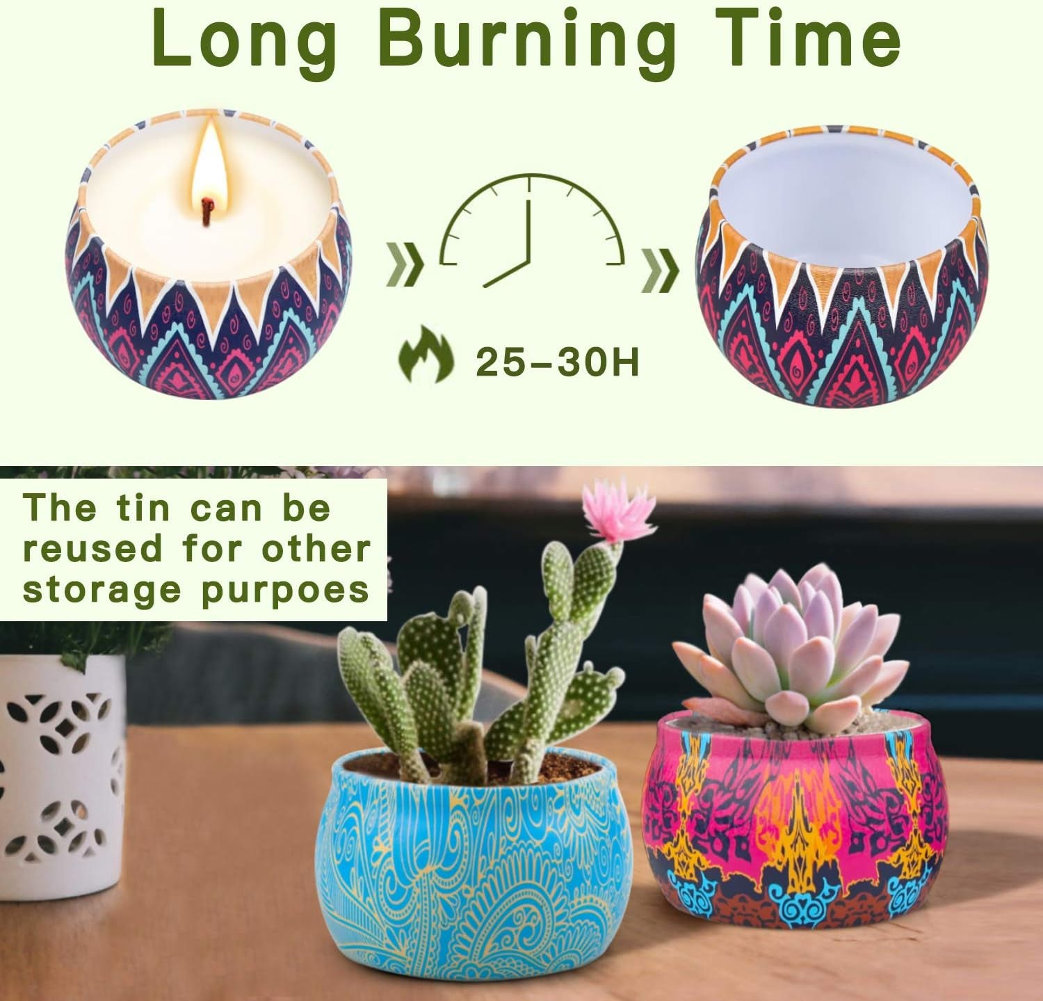 Scented Candles Set, 4 Pack Soy Wax Aromatherapy Candles Gifts Set for Women, Essential Oil Candle, 120Hours of Burn Time, Birthday Gift for Women Mom