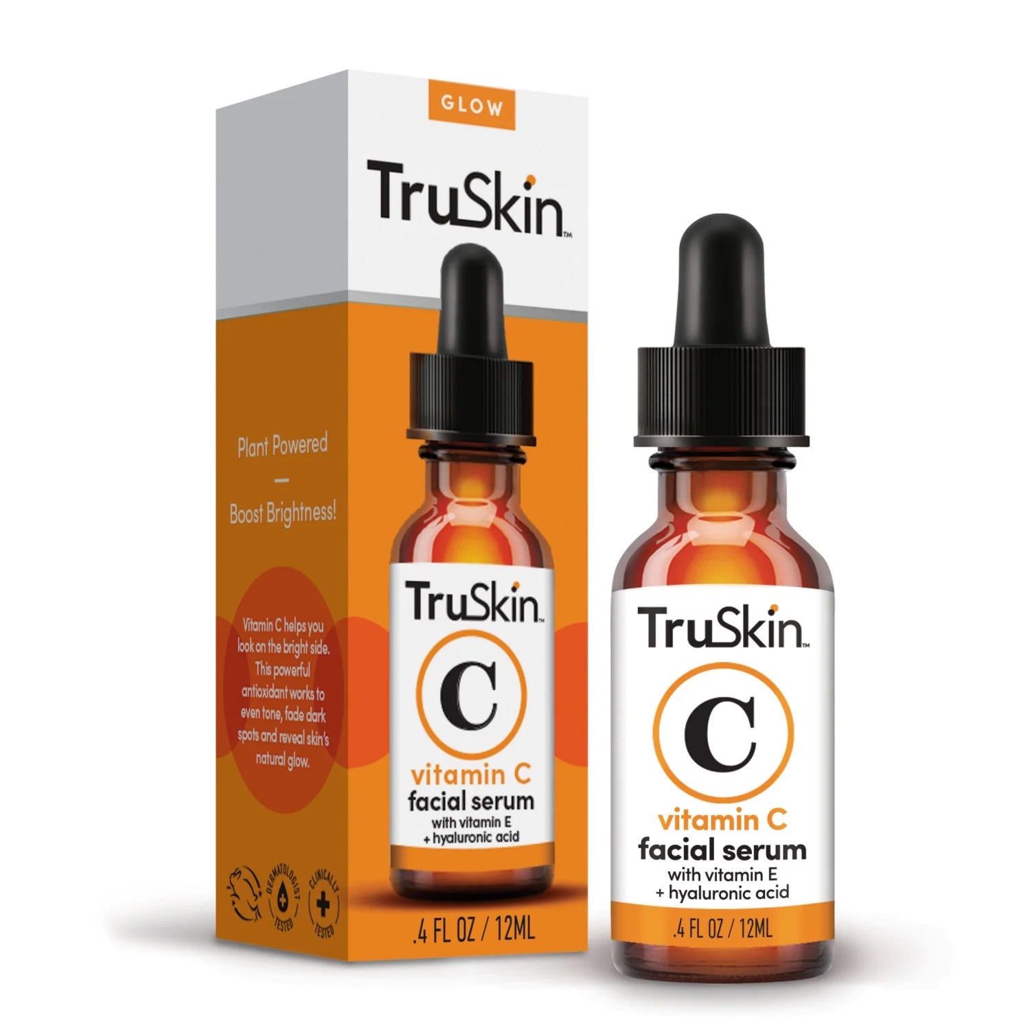 Vitamin C Serum for Face, anti Aging Facial Serum with Hyaluronic Acid for All Skin Types, 0.4 Fl Oz